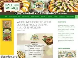 Sites similar to pancitngtagamalabon.com