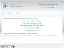 Sites similar to pancreasgenetics.org