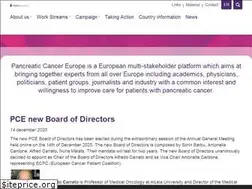 Sites similar to pancreaticcancereurope.eu