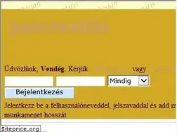 Sites similar to pancreatitis.hu