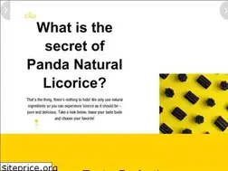Sites similar to pandalicorice.com