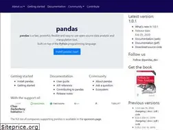 Sites similar to pandas-dev.github.io