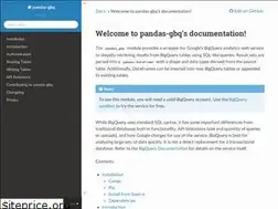 Sites similar to pandas-gbq.readthedocs.io