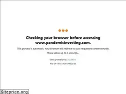 Sites similar to pandemicinvesting.com
