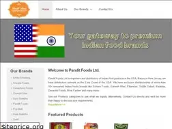 Sites similar to panditfoodsusa.com