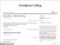Sites similar to pandjose.wordpress.com