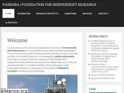 Sites similar to pandora-foundation.eu
