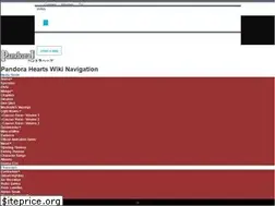 Sites similar to pandorahearts.wikia.com