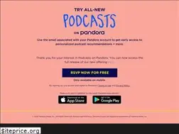 Sites similar to pandorapodcastbeta.splashthat.com