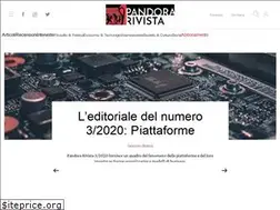 Sites similar to pandorarivista.it