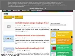 Sites similar to panduanbelajarmsoffice.blogspot.com