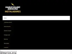 Sites similar to panelessolaresbarcelona.com