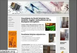 Sites similar to panellakasfelujitas.com