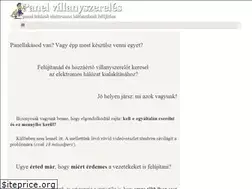 Sites similar to panelvillanyszereles.com