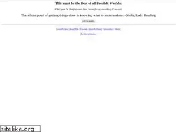 Sites similar to pangloss.com