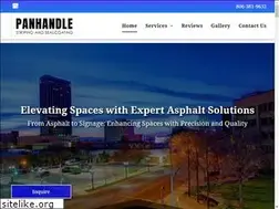 Sites similar to panhandlestriping.com