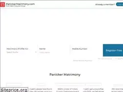 Sites similar to panickermatrimony.com