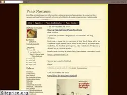 Sites similar to panisnostrum.blogspot.com
