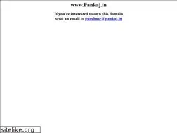 Sites similar to pankaj.in