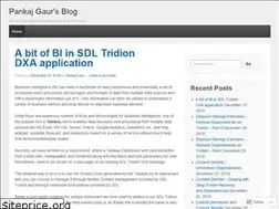 Sites similar to pankajgaur83.wordpress.com