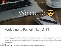 Sites similar to pankajnikam.net