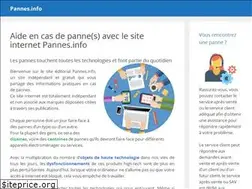 Sites similar to pannes.info