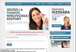 Sites similar to pannon-nyelvvizsga.hu