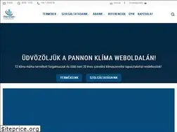 Sites similar to pannonklima.hu