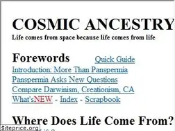 Sites similar to panspermia.org