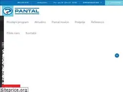 Sites similar to pantal.si