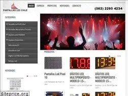 Sites similar to pantallasledchile.com