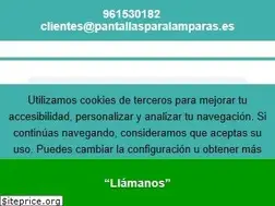 Sites similar to pantallasparalamparas.es