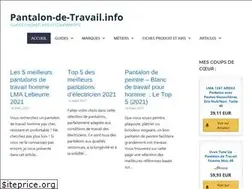 Sites similar to pantalon-de-travail.info