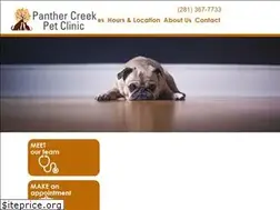 Sites similar to panthercreekpetclinic.com