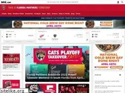 Sites similar to panthers.nhl.com