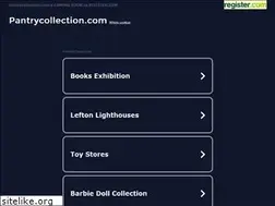 Sites similar to pantrycollection.com