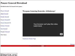 Sites similar to panzergeneraldownload.com
