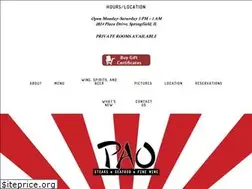 Sites similar to paobistro.com