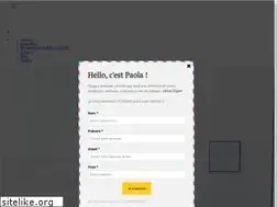 Sites similar to paolaaudrey.com