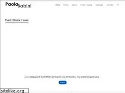 Sites similar to paolababini.it