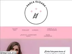 Sites similar to paolaelizaga.com