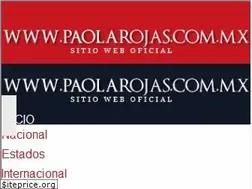 Sites similar to paolarojas.com.mx