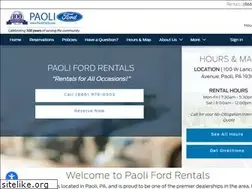 Sites similar to paolifordrentals.com