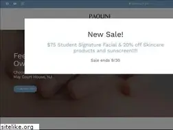 Sites similar to paoliniskincare.com