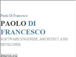 Sites similar to paolodifrancesco.com