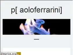 Sites similar to paoloferrarini.net