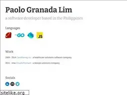 Sites similar to paologlim.com