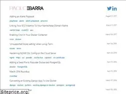 Sites similar to paoloibarra.com