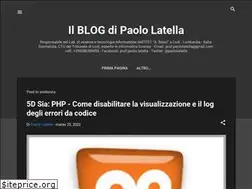 Sites similar to paololatella.blogspot.com