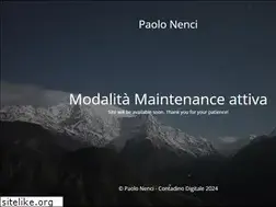 Sites similar to paolonenci.com